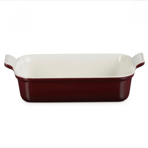 Le Creuset 26cm Rectangular Ceramic Baking Dish - Rhone - Picture 1 of 7